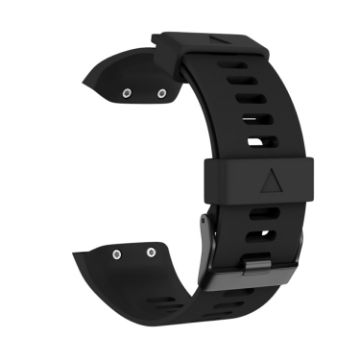 Picture of For Garmin Forerunner 35 Black Buckle Silicone Watch Band (Black)